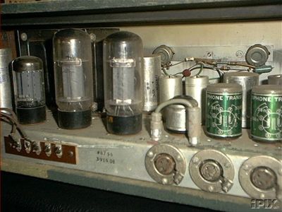 Altec 342b Mixer Amplifier Rear View
